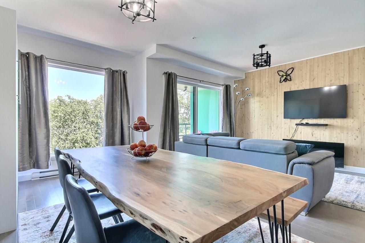 Good Vibes Only -modern And Spacious 2 Bedroom 4 Beds Free Parking, Gym * Quebec City